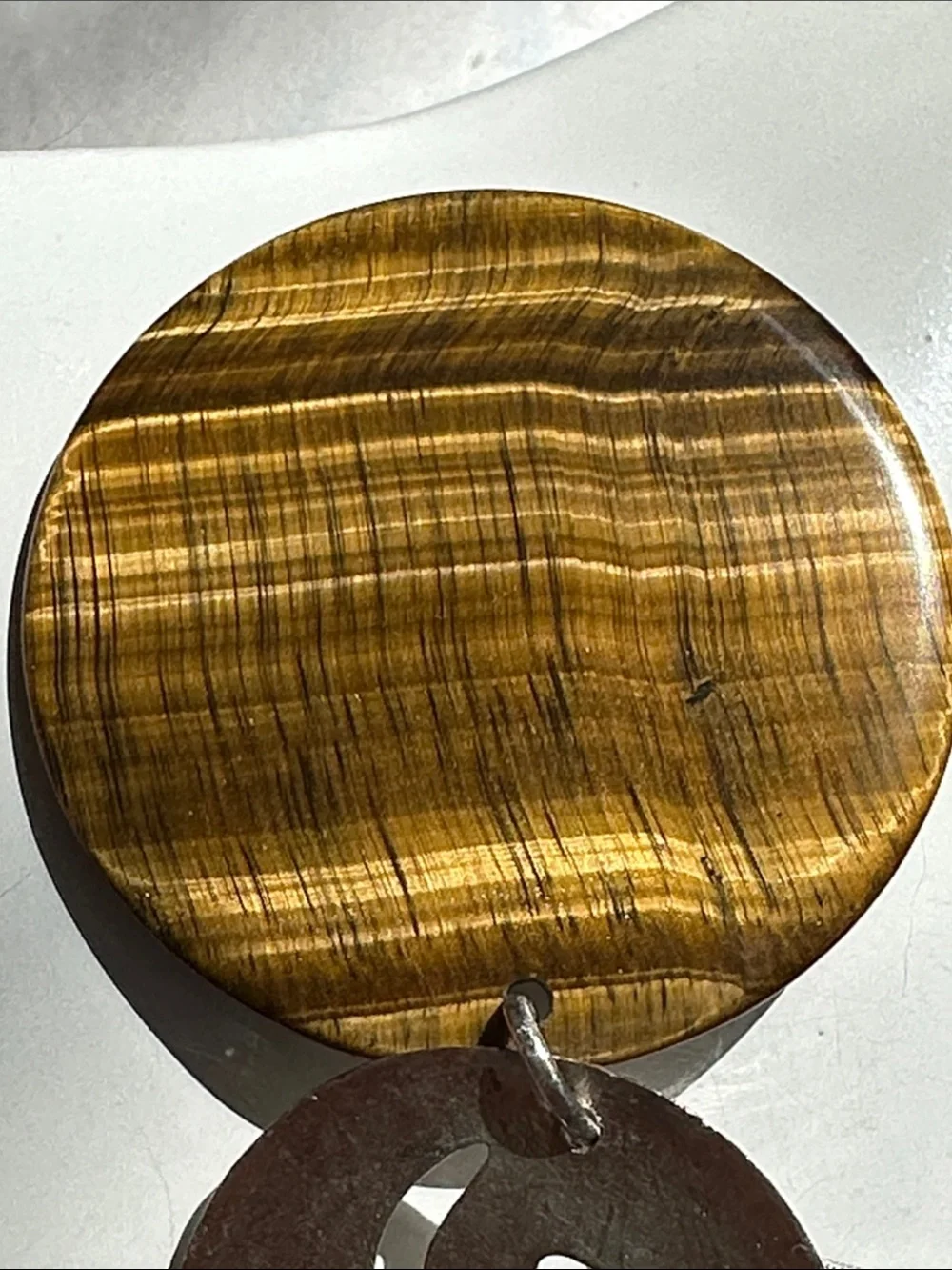925 Sterling Silver stylish brown